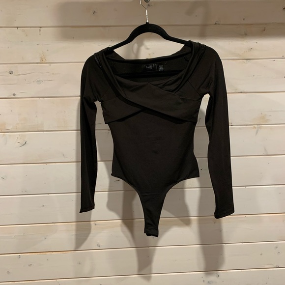 basik Tops - Basik | Black Bodysuit